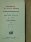 Langenscheidts Taschenwörterbuch der russischen und deutschen Sprache 2. [antikvár]