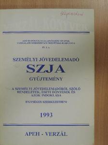 Dr. Andrási János - Személyi jövedelemadó - SZJA gyűjtemény 1993 [antikvár]