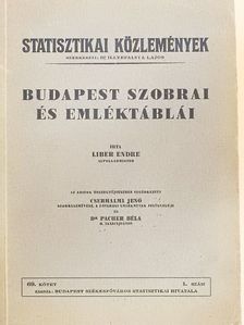 Liber Endre - Budapest szobrai és emléktáblái [antikvár]