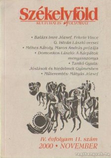 Ferenczes István - Székelyföld 2000. 11. szám [antikvár]