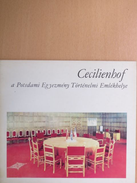 Dr. Günter Kertzscher - Cecilienhof [antikvár]