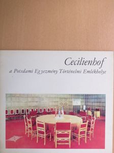 Dr. Günter Kertzscher - Cecilienhof [antikvár]