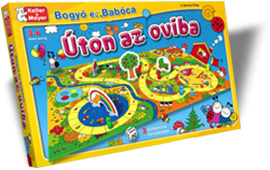 713038 - BOGYÓ ÉS BABÓCA - ÚTON AZ OVIBA - TÁRSASJÁTÉK
