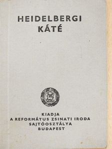 Olevianus Gáspár - Heidelbergi káté [antikvár]