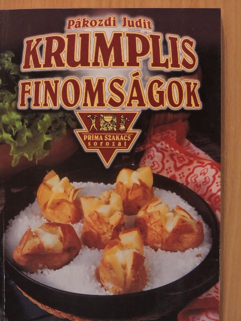 Pákozdi Judit - Krumplis finomságok [antikvár]