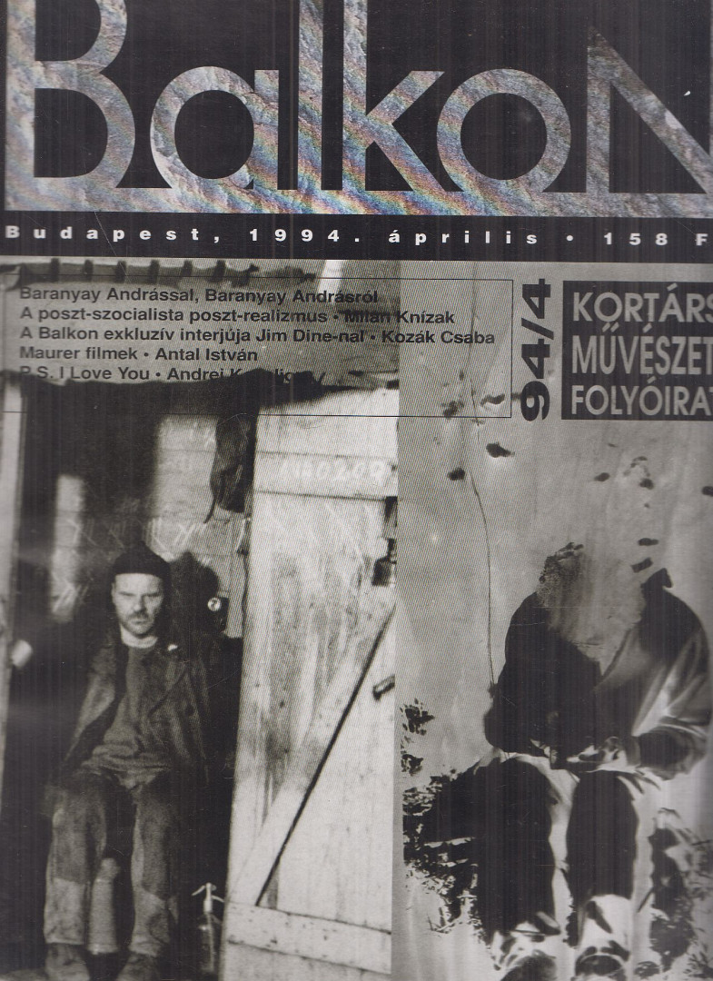 Hajdu István - Balkon 1994. április [antikvár]