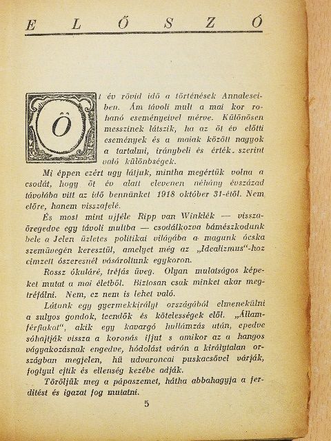 Buza Barna - Öt év multán (rossz állapotú) [antikvár]