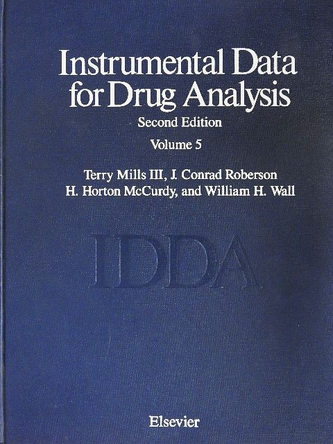H. Horton McCurdy - Instrumental Data for Drug Analysis 5. [antikvár]