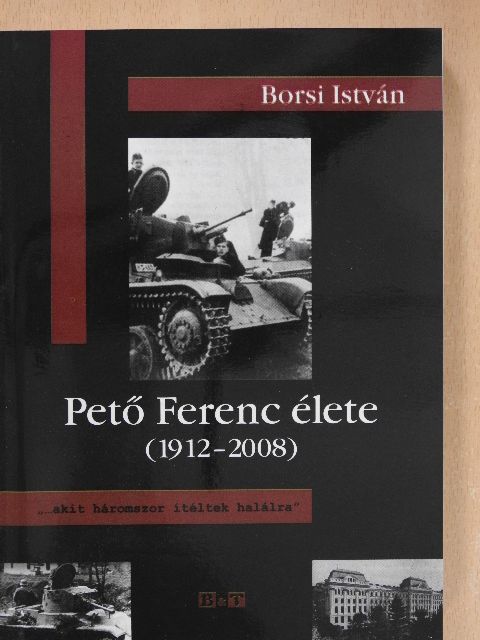 Borsi István - Pető Ferenc élete [antikvár]