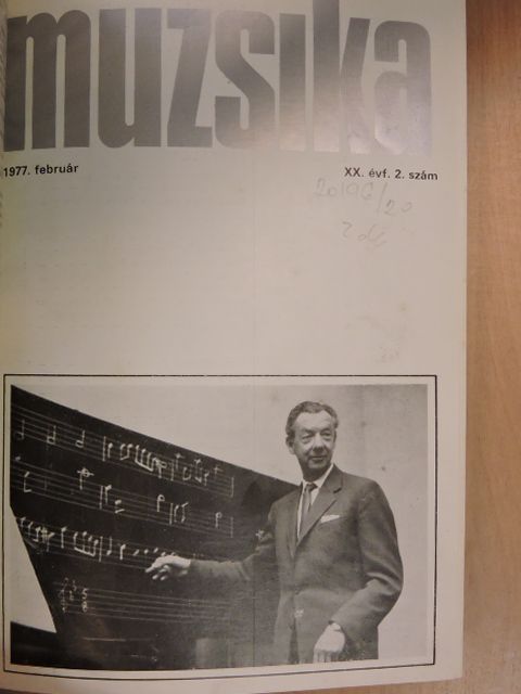Boronkay Antal - Muzsika 1977. (nem teljes évfolyam) [antikvár]