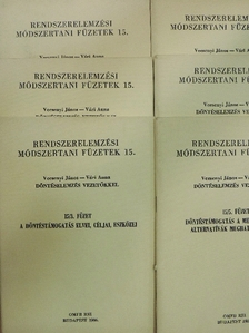 Vári Anna - Döntéselemzés vezetőkkel 15/1-7. [antikvár]