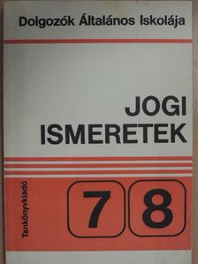 Dr. Mérő Endre - Jogi ismeretek 7-8. [antikvár]