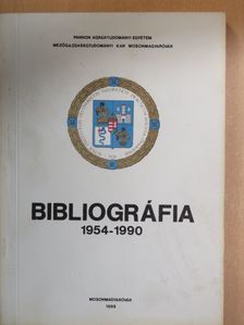 Bibliográfia 1954-1990 [antikvár]