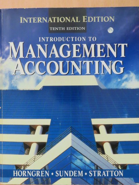 Charles T. Horngren - Introduction to Management Accounting [antikvár]