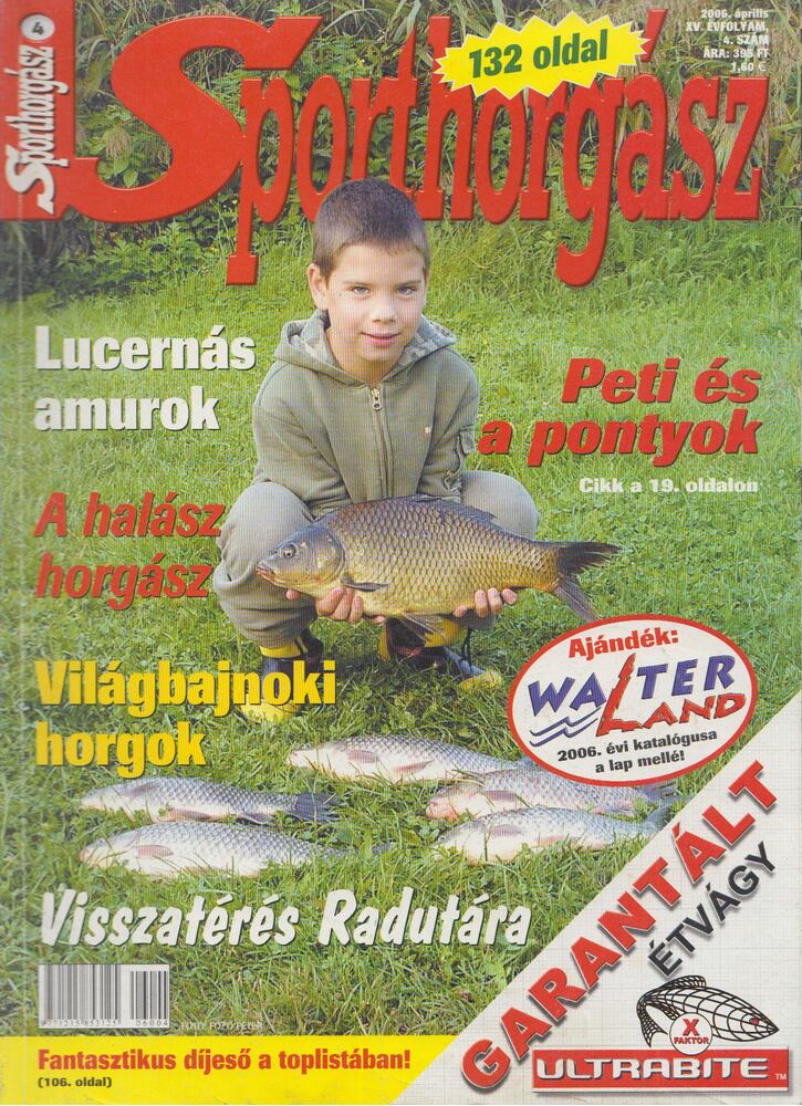 Petrenka Noémi (szerk.) - Sporthorgász 2006. április [antikvár]