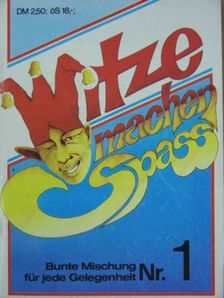 Witze machen spass 1. [antikvár]