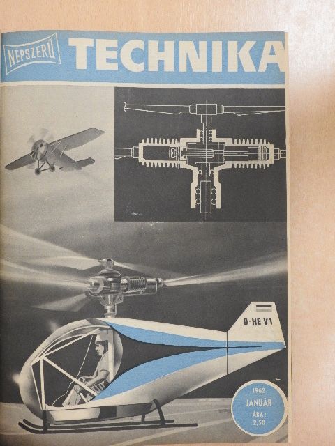 Aczél Etelka - Népszerű Technika 1962-1963. január-december [antikvár]