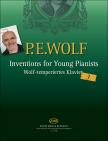 WOLF PÉTER - INVENTIONS FOR YOUNG PIANISTS (WOLF-TEMPERIERTES KLAVIER 3)