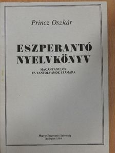 Princz Oszkár - Eszperantó nyelvkönyv  [antikvár]