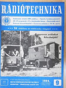 Bassó Andor - Rádiótechnika 1984. szeptember [antikvár]