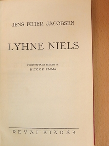 Jens Peter Jacobsen - Lyhne Niels [antikvár]