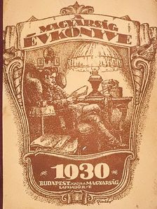 Aradi Zsolt - A Magyarság Évkönyve 1930 [antikvár]