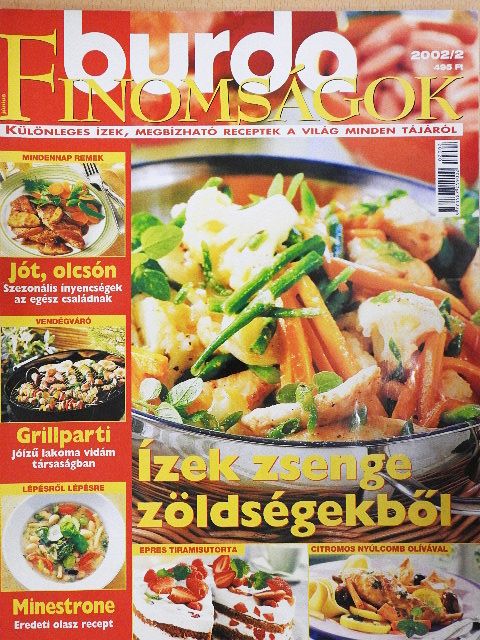 Burda finomságok 2002/2. [antikvár]