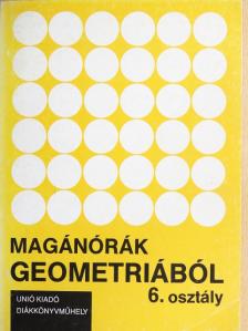 Szebik Sándorné - Magánórák geometriából - 6. osztály [antikvár]