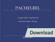 PACHELBEL - AUSGEWAEHLTE ORGELWERKE BAND II (KARL MATTHEAEI) ANTIKVÁR PÉLDÁNY