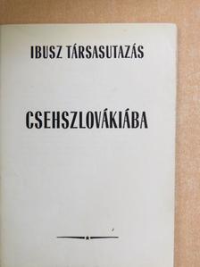 Ibusz társasutazás Csehszlovákiába [antikvár]