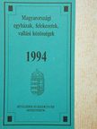 Magyarországi egyházak, felekezetek, vallási közösségek 1994 [antikvár]