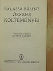 Balassa Bálint - Balassa Bálint összes költeményei [antikvár]