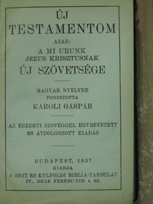 Új Testamentom [antikvár]