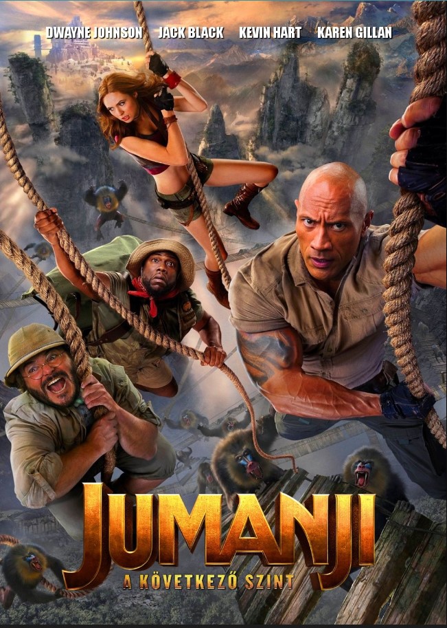 Jumanji - A következő szint - DVD