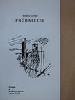 Antalfy István - Próbatétel (dedikált példány) [antikvár]