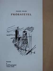 Antalfy István - Próbatétel (dedikált példány) [antikvár]
