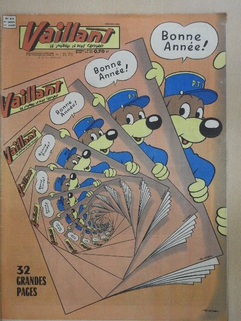 Jean Sani - PIF Vaillant 1. Janvier 1961 [antikvár]