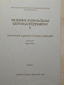 James D. McCawley - Modern fonológiai szöveggyűjtemény I. [antikvár]