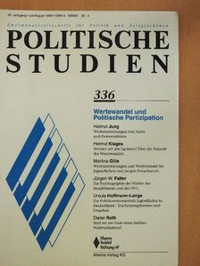 Helmut Jung - Politische Studien Juli/August 1994 [antikvár]