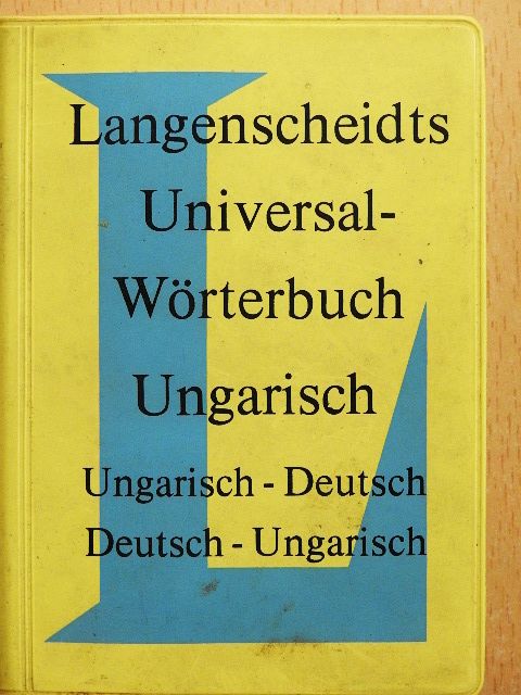 Langenscheidts Universal-Wörterbuch Ungarisch [antikvár]