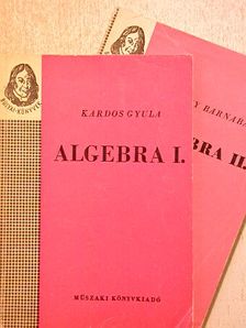 Bárczy Barnabás - Algebra I-II. [antikvár]