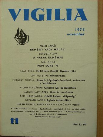 Habán Mihály - Vigilia 1978. november [antikvár]