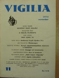 Habán Mihály - Vigilia 1978. november [antikvár]