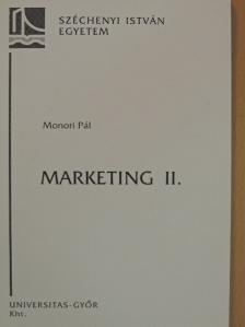 Dr. Monori Pál - Marketing II. [antikvár]