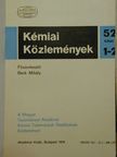 A. H. Weiss - Kémiai Közlemények 1979/1-4. [antikvár]