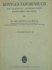 Dr. Heinrich Eschbach - Röntgen-Taschenbuch [antikvár]