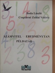 Boda László - Számvitel-eredménytan példatár [antikvár]