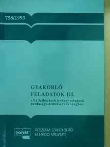 Gyakorló feladatok III.  [antikvár]
