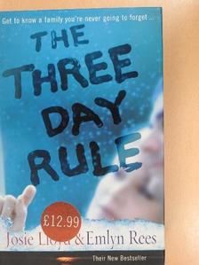 Emlyn Rees - The Three Day Rule [antikvár]