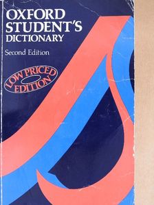 A. S. Hornby - Oxford Student's Dictionary of Current English [antikvár]